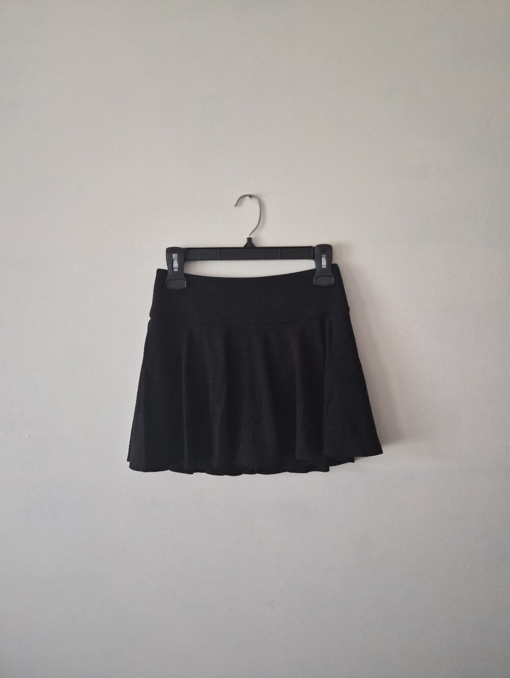 Hollister Black Mini Flared Skirt